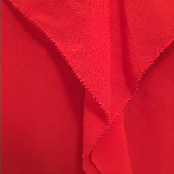 Red/Pink Sheer top - Picture 4 of 5